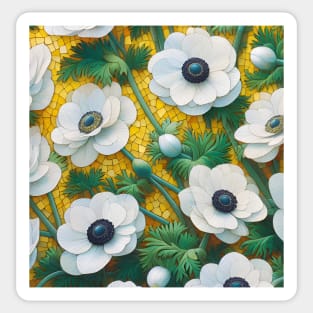 Anemone Flowers Sticker